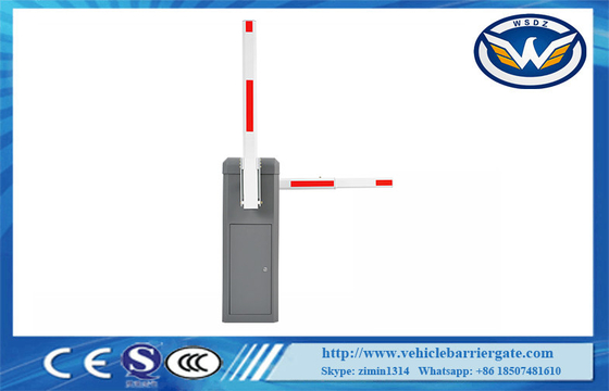 2 động cơ Rào chắn bãi đỗ xe tự động RS485 24VDC Động cơ không chổi than với hai cánh tay