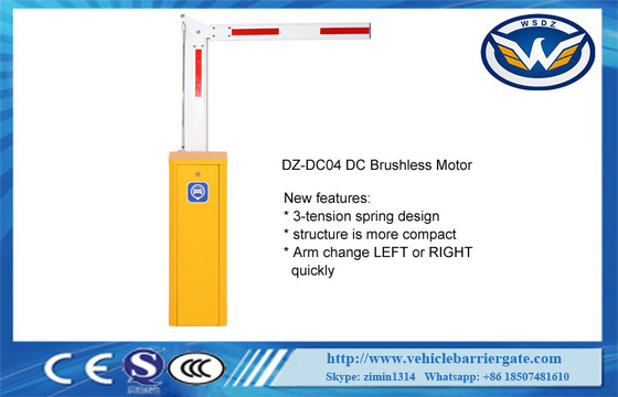 Tay gập 90 độ Tốc độ có thể điều chỉnh Cổng rào chắn xe Hệ thống kiểm soát ra vào xe