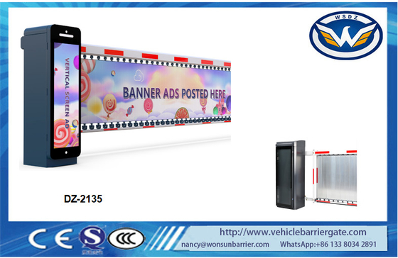 Cổng an ninh bãi đậu xe quảng cáo được cấp bằng sáng chế của WONSUN cho trung tâm mua sắm