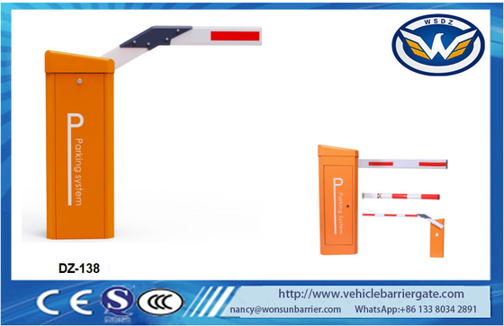 Cổng rào cản động cơ Servo tốc độ nhanh 0,6 giây Rào chắn bùng nổ tự động với năng lượng mặt trời