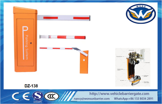 Cổng rào cản động cơ Servo trọn đời 10 triệu Rào chắn bùng nổ tự động với cánh tay 6M