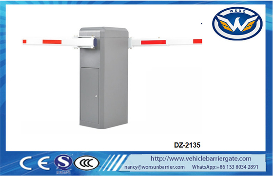 Rào chắn đỗ xe hạng nặng Hai động cơ Hai bùng nổ Rào cản xe cơ giới 24VDC cho cộng đồng