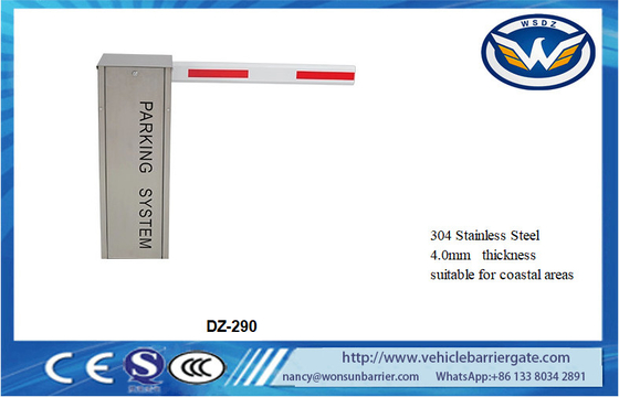 Cổng rào cản xe điều khiển từ xa tự động 10 triệu tuổi thọ 304 Thép không gỉ dày 4.0mm