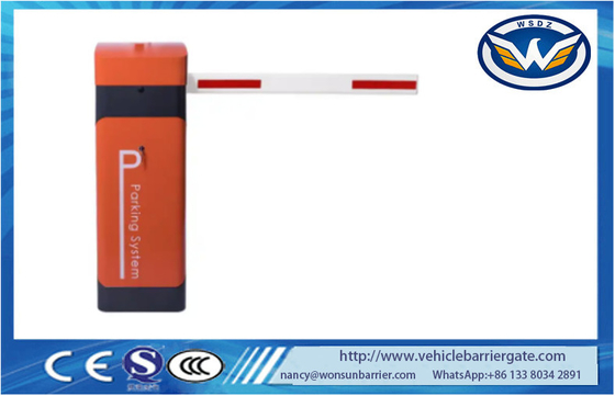 Truy cập phương tiện Cổng Boom Barrier tự động nhiệm vụ nặng nề với đầu đọc thẻ động cơ DC