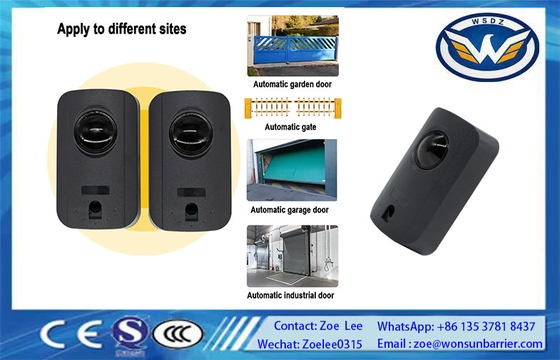 Máy phát hiện chùm tia hồng ngoại cho động cơ cổng trượt 12/24V AC / DC tự động sắp xếp 15m Sensing