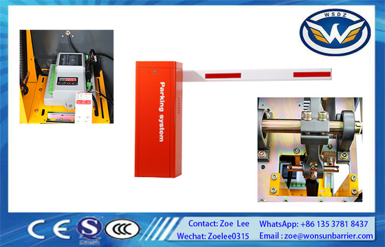 Động cơ DC tự động thông minh thu phí tốc độ nhanh Barrier Gate với đèn LED và pin dự phòng