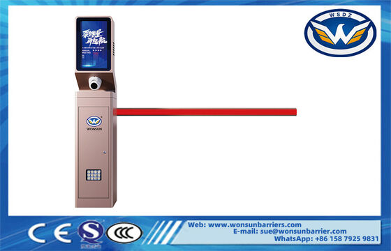 LCD Screen LPR DC Brushless Motor Barrier Gate Driving Method Parking Lot Engineered for Durable and Operation in High Traffic Volume Areas