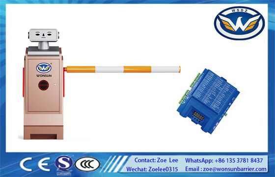 Cổng rào cản đường phí điều khiển từ xa 750W bao gồm khoảng cách điều khiển từ xa ít hơn 100m Thích hợp cho lối vào nhà để xe