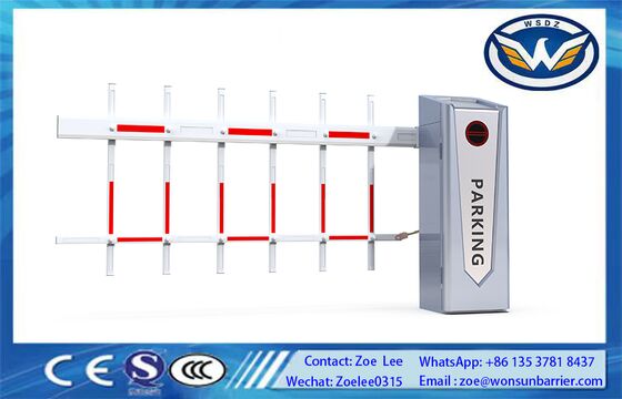 Cổng rào chắn bền tiết kiệm năng lượng Rào chắn giao thông Rào chắn đỗ xe Rào chắn đường cao tốc với bảo hành 3 năm