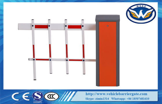 Cổng kiểm soát ra vào xe có thể điều chỉnh tốc độ 1,5 giây đến 6 giây với hai cánh tay hàng rào