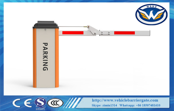 Cổng rào cản giao thông cánh tay gấp Hai dải tốc độ 1.2 giây Động cơ không chổi than DC với RS485