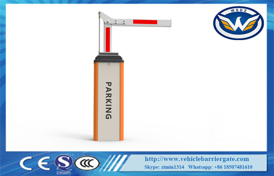 Cổng rào cản đường lái xe tự động Hai dải tốc độ 8s Động cơ không chổi than DC 6M Cánh tay gấp OEM