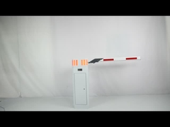 Cổng rào cản LED trắng cho hệ thống đỗ xe thương mại với 1,5 giây