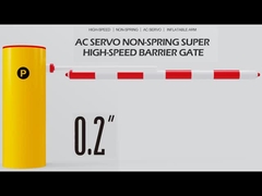 DZ-SF-2328 AC Servo Barrier Gate với tốc độ chạy 0,2-3s cho lưu lượng giao thông cao