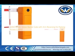 220V/110VAC Motor Barrier Gate with Arm Reversing for Parking Access Control (Cửa chắn động cơ 220V/110VAC với cánh tay quay ngược để kiểm soát quyền truy cập bãi đậu xe)