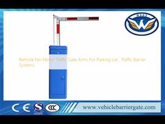 Cánh tay cổng giao thông cho động cơ quạt từ xa cho bãi đậu xe, Hệ thống rào chắn giao thông